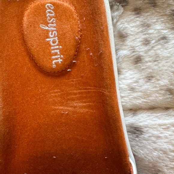 Y2K Easy Spirit Women's Orange Slide Sandals - Picture 4 of 6